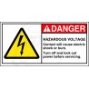 Hazardous voltage