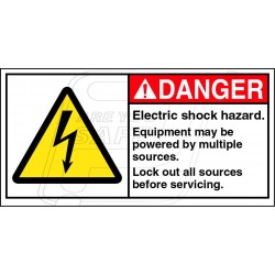 Electric shock hazard