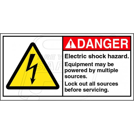 Electric shock hazard | Protector FireSafety