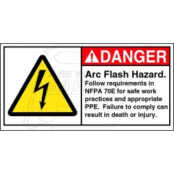 Arc flash hazard