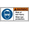 Risk of eye injury