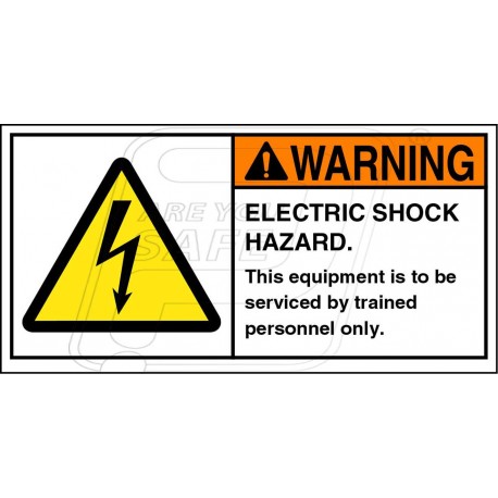 Electric shock hazard
