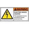 Electric shock hazard