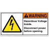 Hazardous voltage