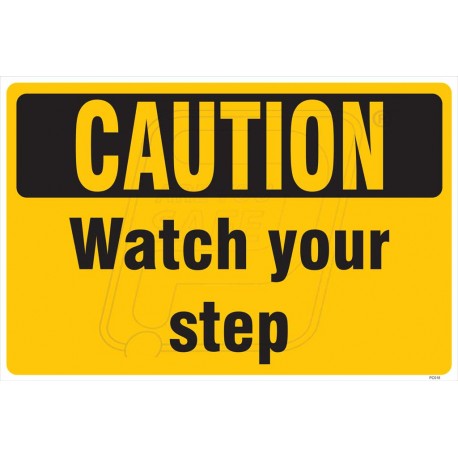 Watch your step | Protector FireSafety