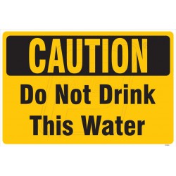 Do not drink this water