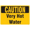 Very hot water