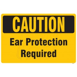 Ear protection required 