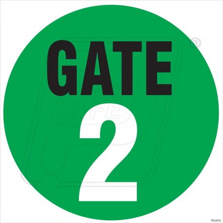 Gate number