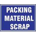 Packing material scrap