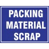 Packing material scrap