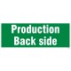 Production back side
