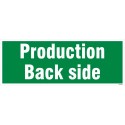 Production back side
