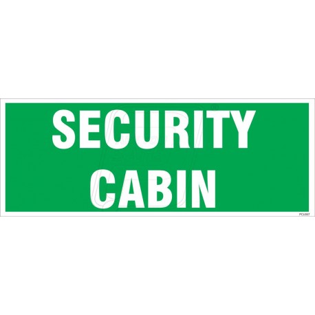 Security cabin