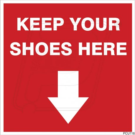 Keep Your Shoes Here