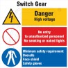 Switch gear space identification