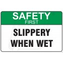 Slippery when wet
