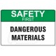 Dangerous materials