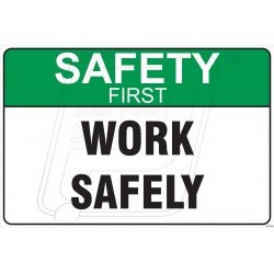 Work safely