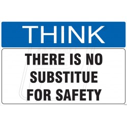 There is not substitue in safety