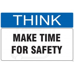 Make time for safety