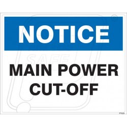 Main power cut off