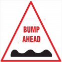 Bump ahead  