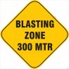 Blasting zone