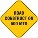 Road construction on 500 mtr