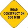 Road construction on 500 mtr