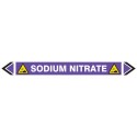 Pipe Marking Sticker -Sodium Nitrate