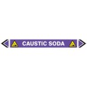 Pipe Marking Sticker -Caustic Soda