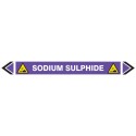 Pipe Marking Sticker -Sodium Sulphide