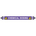 Pipe Marking Sticker -Chemical Dosing