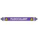 Pipe Marking Sticker -Flocculant