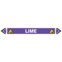 Pipe Marking Sticker -Lime