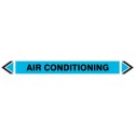 Pipe Marking Sticker -Air Conditioning