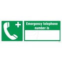 Emergency Telephone Number 