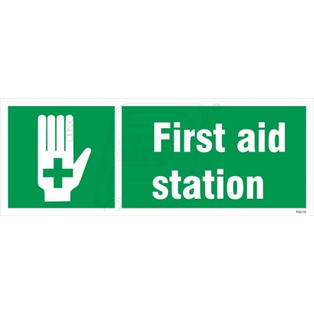 First aid station