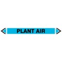Pipe Marking Sticker -Plant Air