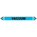 Pipe Marking Sticker -Vacuum 