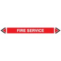  Pipe Marking Sticker- Fire Service