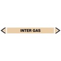  Pipe Marking Sticker- Inter Gas