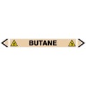  Pipe Marking Sticker-Butane
