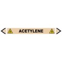 Pipe Marking Sticker- Acetylene