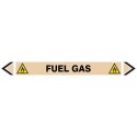 Pipe Marking Sticker- Fuel Gas