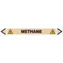 Pipe Marking Sticker-Methane
