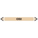 Pipe Marking Sticker-Co2
