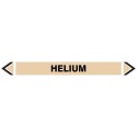 Pipe Marking Sticker-Helium