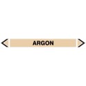 Pipe Marking Sticker-Argon